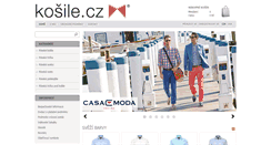 Desktop Screenshot of kosile.cz